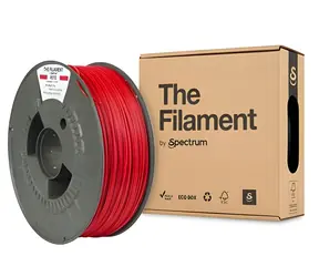 Filament techniczny czerwony / Filament / PETG / 1,75 mm / 1 kg