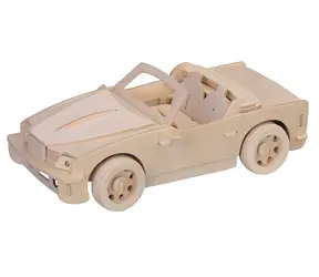 Woodcraft Drewniana układanka 3D BMW duża / od 6 lat / Poziom trudności: niski