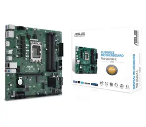 Asus PRO Q670M-C-CSM / Płyta główna / Intel Q670 / LGA 1700 / 4X DDR5 / PCIe x16 / LAN 1Gb / mATX