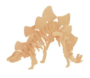 Drewniana układanka 3D Woodcraft Stegozaur / od 6 lat / Poziom trudności: łatwy