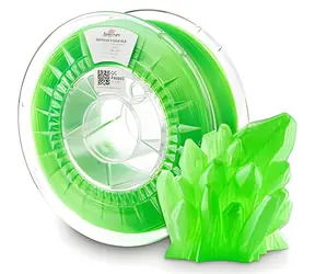Spectrum PLA Crystal Neon Green / Filament / PLA / 1,75 mm / 1 kg