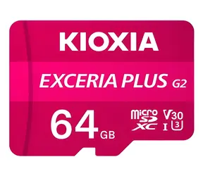 KIOXIA Exceria PLUS 64GB / Karta pamięci / microSDXC