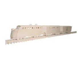 Woodcraft Drewniana układanka 3D pociąg / od 8 lat / Poziom trudności: łatwy