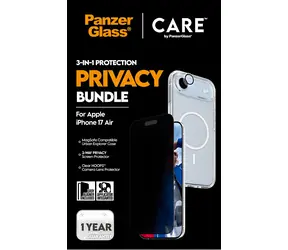 Zestaw PanzerGlass 3w1 Privacy do iPhone'a 17 Air