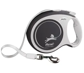 Flexi Comfort PLUS L antracyt / Smycz / pasek 8 m / do 50 kg
