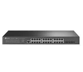 TP-LINK Omada / Przełącznik / 24× 2.5GBASE-T / 4× 10G SFP+ / Zarządzalny L2+
