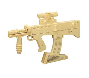 Woodcraft Drewniana układanka 3D Karabinek / od 8 lat / Poziom trudności: niski