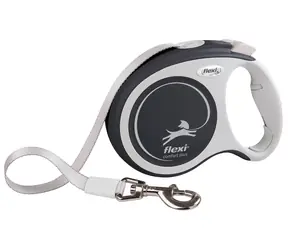 Pas Flexi Comfort PLUS L 5m antracyt / Smycz / samozwijająca / do 60 kg