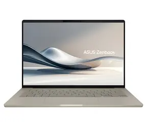 Asus Zenbook A14 beżowy / Notebook / 14" WUXGA OLED / Qualcomm Snapdragon X2 Elite X2E88100 / 16 GB / 512 GB SSD / Adreno