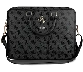Guess PU 4G Metal Logo Szara / Torba na laptopa / 15-16"