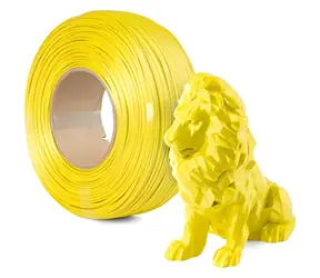 Spectrum ReFill PLA Silk Unmellow Yellow / Filament / 1,75 mm / 1 kg / bez szpuli