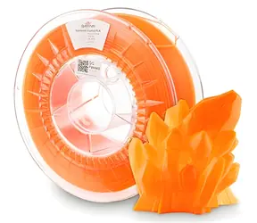 Spectrum PLA Crystal Neon Orange / Filament / PLA / 1,75 mm / 1 kg