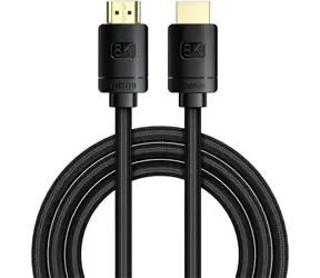 Baseus High Definition Series HDMI 2.1 czarny / Kabel / 8K 60 Hz / HDR / 48 Gb/s / 2 m