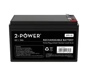2-Power 2P9-12 / Akumulator do UPS / 12V / 9Ah / VRLA / Faston 250