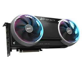 GIGABYTE AORUS GeForce RTX 5080 INFINITY 16G / Karta graficzna / 2805 MHz / 16 GB GDDR7 / 256-bit / 1x HDMI + 3x DP