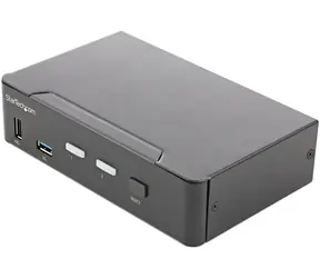 Przełącznik KVM StarTech HDMI 2-portowy / Przełącznik KVM / 4K 60Hz HDR / HDMI 2.0 / 2x koncentrator USB 3.0