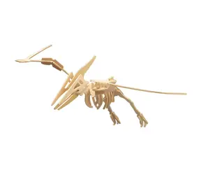 Drewniana układanka 3D Woodcraft Pteranodon / od 6 lat / Poziom trudności: łatwy