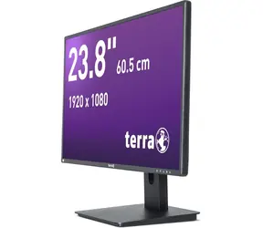 23,8" TERRA 2456W PV V4 czarny / Monitor / IPS / 1920 x 1080 / 75 Hz / HDMI + DP + USB-C / VESA