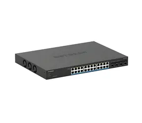 Netgear MS324TXUP / Przełącznik / 24x 2,5GbE / 4X SFP+ 10GbE / PoE+ 720W / Zarządzany L3