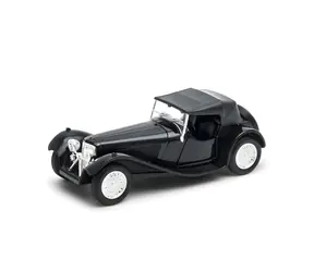 Welly Jaguar SS czarny z dachem / Model samochodu / 1:34 / od 3 lat