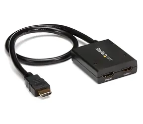 Rozdzielacz HDMI StarTech 1×2 / rozdzielacz HDMI / 4K 30Hz / HDMI 1.4 / zasilany