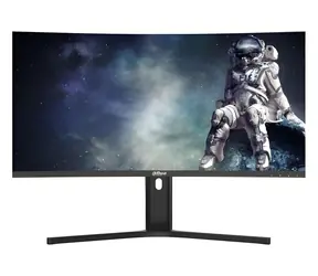34" Dahua LM34-E330CA czarny / Monitor / VA zakrzywiony / 21:9 / 3440x1440 WQHD / 200Hz / HDR10+ / 1 ms / VESA
