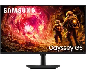 32-calowy Samsung LS32FG506EUXEN czarny / Monitor gamingowy / IPS / QHD / 180 Hz / 1 ms