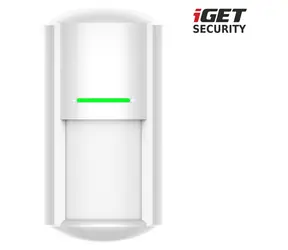 iGet SECURITY MP30 / Bezprzewodowy czujnik ruchu PIR / zewnętrzny / IP65 / zasięg 16 m / bez wykrywania zwierząt do 35 kg