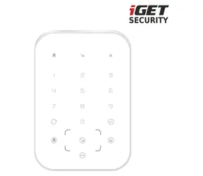 iGet SECURITY MP13 / Klawiatura bezprzewodowa / Czytnik RFID / zasięg 800 m / do alarmu M6-4G