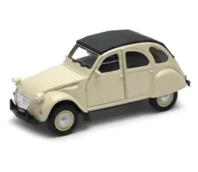Welly Citroën 2CV srebrny / 1:34 / od 3 lat