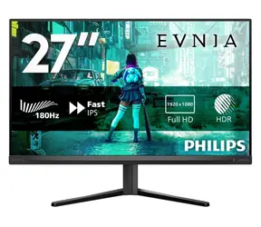 27" Philips 27M2N3200S/00 czarny / Monitor / Szybki IPS / 1920 x 1080 / 165 Hz / 1 ms / 300 cd / HDMI / DP / REPRO / VESA