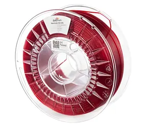 Filament Spectrum PC 275 transparentny czerwony / 3D / 1,75 mm / 1 kg
