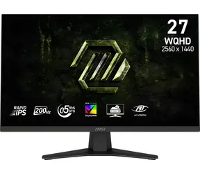 27" MSI MAG 274QF E20 czarny / Monitor gamingowy / QHD / Rapid IPS / 200 Hz / HDMI+DP / VESA
