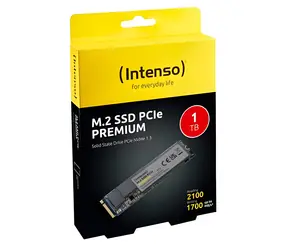 INTENSO Premium 1TB / Wewnętrzny dysk SSD / M.2 / PCIe 3.0 x4 NVMe