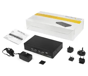 Przełącznik KVM StarTech 4X DisplayPort / przełącznik KVM / 4K 60Hz / koncentrator USB 2.0