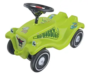 Big rowerek biegowy Bobby Car Classic Dino zielony / ładowność 50 kg / od 1 roku