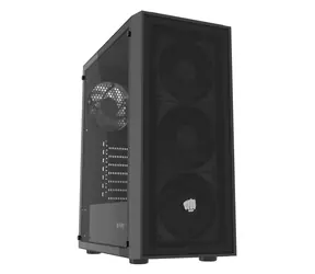 Fury Shobo SH8F czarna / obudowa PC / Midi Tower / ATX / micro-ATX / Mini-ITX / 2x USB 3.0 / przezroczysty panel boczny