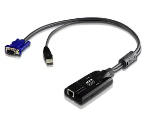 Aten USB 2.0 Virtual Media / adapter KVM / VGA / USB / RJ-45