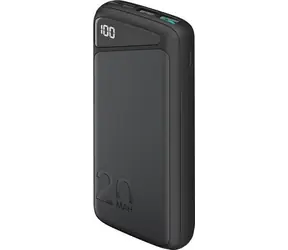 Goobay 20000mAh czarny / Powerbank / USB-C PD / QC3.0 / Wyświetlacz LED / 5A