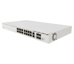 Mikrotik CRS320-8P-8B-4S+RM / Przełącznik routera chmurowego / PoE++ 802.3bt / 16x GLAN PoE-out / 4X SFP+ / 1U rack