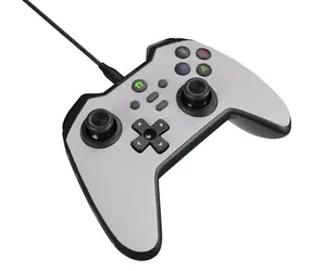 Genesis Manganese 300 biały / Gamepad / USB / Wibracja