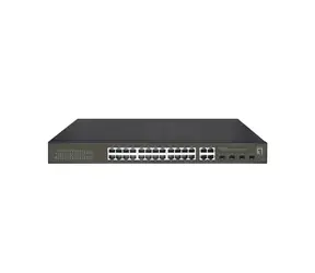 LevelOne Hilbert GES-2128P / Przełącznik / zarządzalny / 24x GE PoE+ / 4X SFP combo / 400W PoE / 19"
