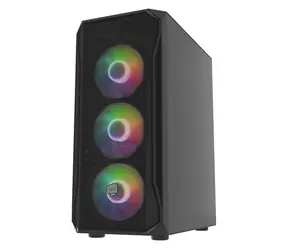Genesis Fury SHOBO SH4F czarny / obudowa PC / Midi Tower / ATX / szkło hartowane / bez zasilacza