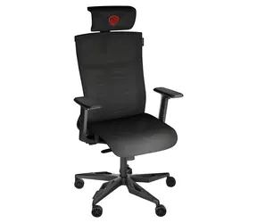 Genesis Astat 700 czarny / Fotel gamingowy / Ergonomiczny / 160-195 cm / Siatkowy / 120 kg