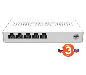 Tenda SM105 / Przełącznik / 5x 2,5 Gigabit / 25 Gb/s / Bez wentylatora