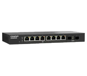 QNAP QSW-L2110-2S8T / Przełącznik / 8x 2,5GbE RJ45 / 2x 10GbE SFP+ / Zarządzalny Lite