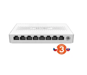 Tenda SM108 / Switch / 8x 2,5 Gigabit / 40 Gbps / Bez wentylatora