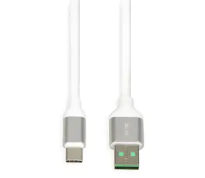 ibox IKUMTCWQC biały / kabel USB / USB-A - USB-C / USB 2.0 / 1,5 m