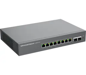 Grandstream GWN7721P / Przełącznik / Zarządzalny L2 Lite / PoE+ / 8x 2.5GbE RJ45 / 2x 10G SFP+