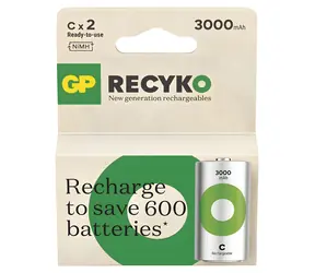 GP ReCyko 3000 D (HR20) / Akumulator / 3000mAh / NiMH / 2 szt.
